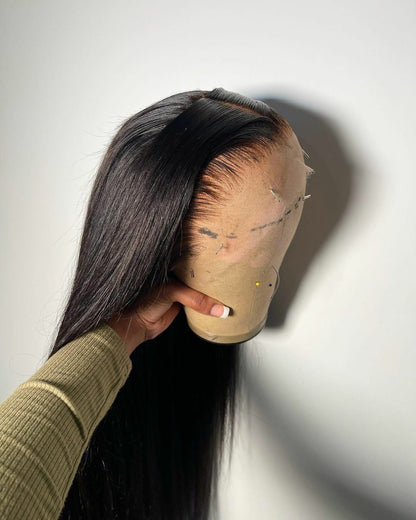 👩‍🦳 Straight Hair Wig – 26 inch, 13x6 Frontal, 100% Human Hair