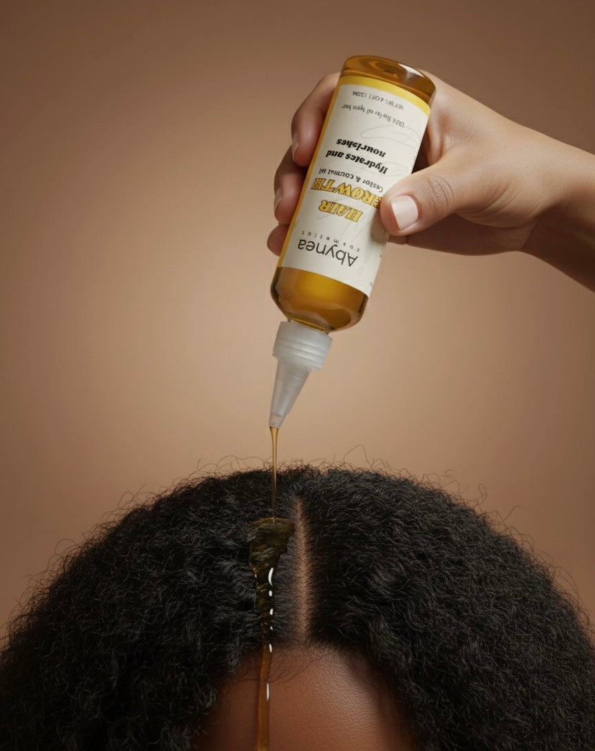 ✨ oil growth hair✨ riccino e cocco✨